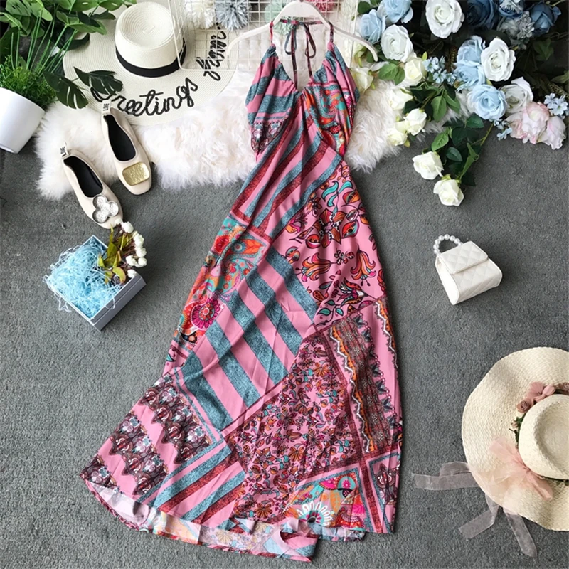 Летняя пляжная юбка с Бали праздничная Сексуальная богемная юбкой|Пляжная