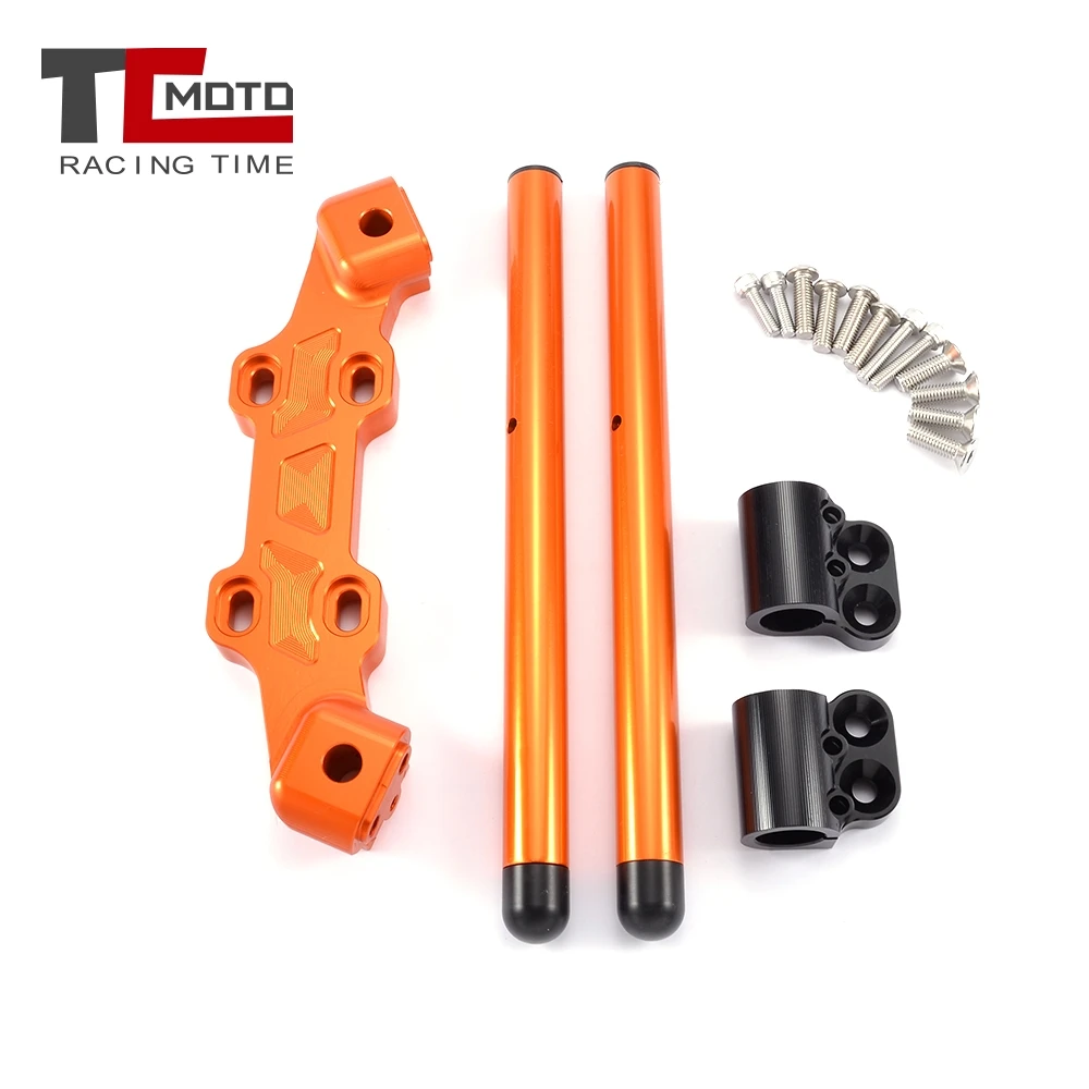 Motorcycle Clip-On Adapter Plate Handlebars Set for KTM Duke 790 Duke790 2018 2019 2020 | Автомобили и мотоциклы