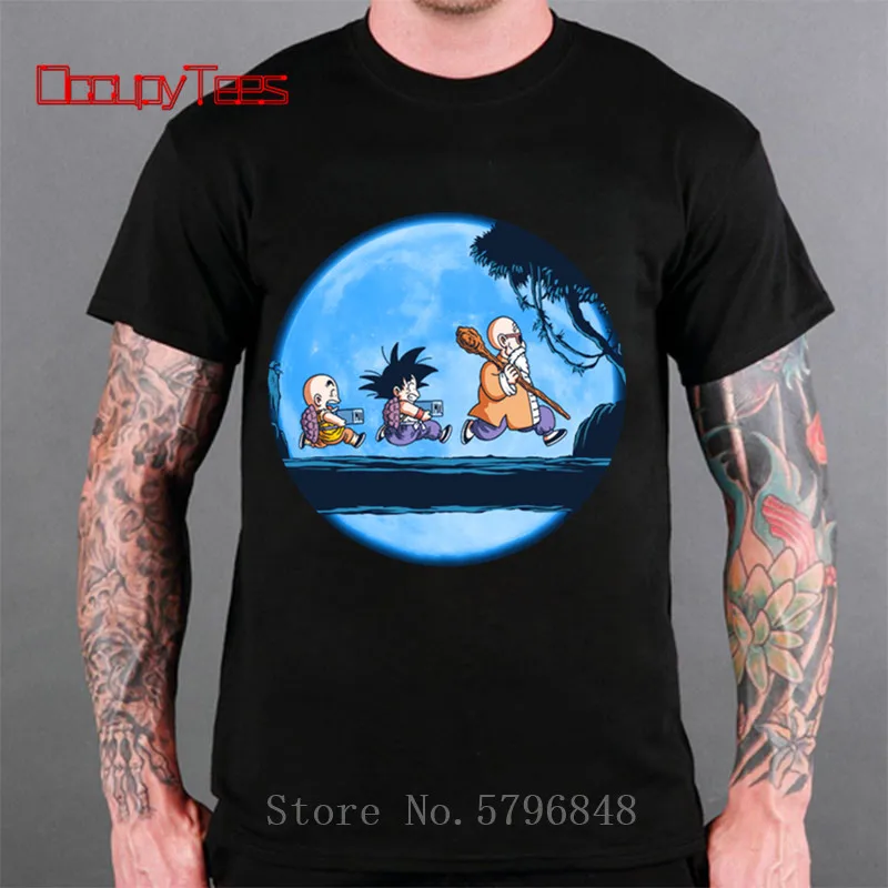 Футболка мужская с изображением семьи дракона и Бога куриририна тенниска в