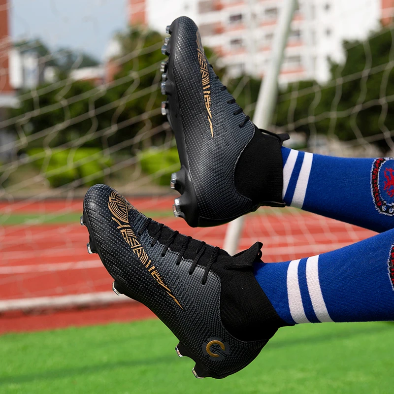 Discount High Top Football Boots Men Superfly 7 Elite SG-PRO AG FG Athletic Trainers Sneakers CR7 Soccer Shoes | Обувь