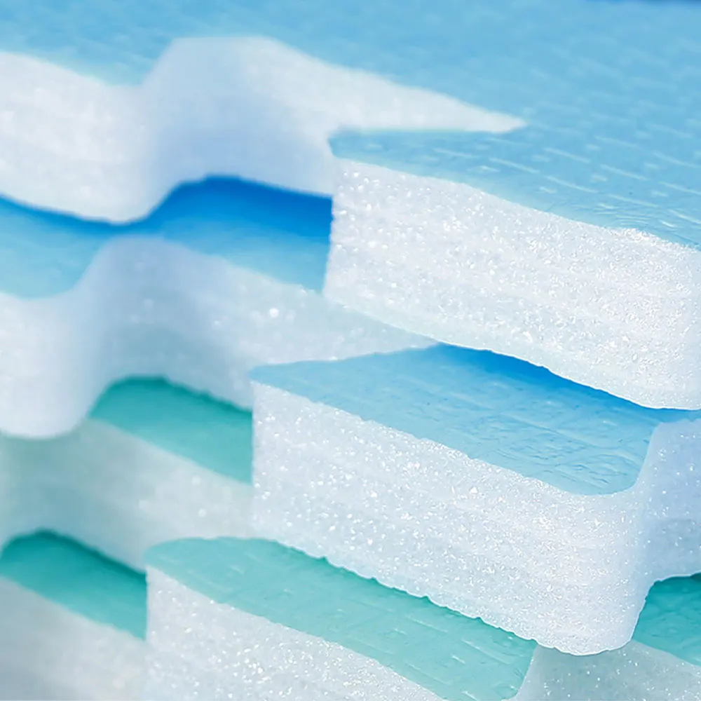 Новый 6 шт. прошитая детская коврик из терполимера тфэ гфп и