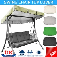 3 seat swing cover garden cover waterproof uv resistant chair shade dustsail outdoor courtyard hammock tent swing top cover