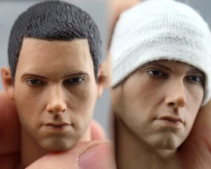 Коллекция 1/6 головной убор солдата HP Rapper Eminem скульптурная модель для 12-дюймовой