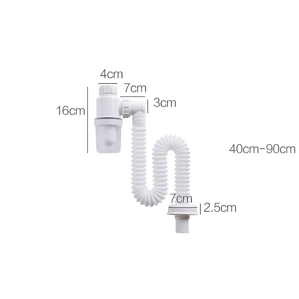 

1 Set Sink Deodorant Launch Pipeline Accessories Kitchen Sink Hose Sink Strainer Drain Pipe Plumbing Supply