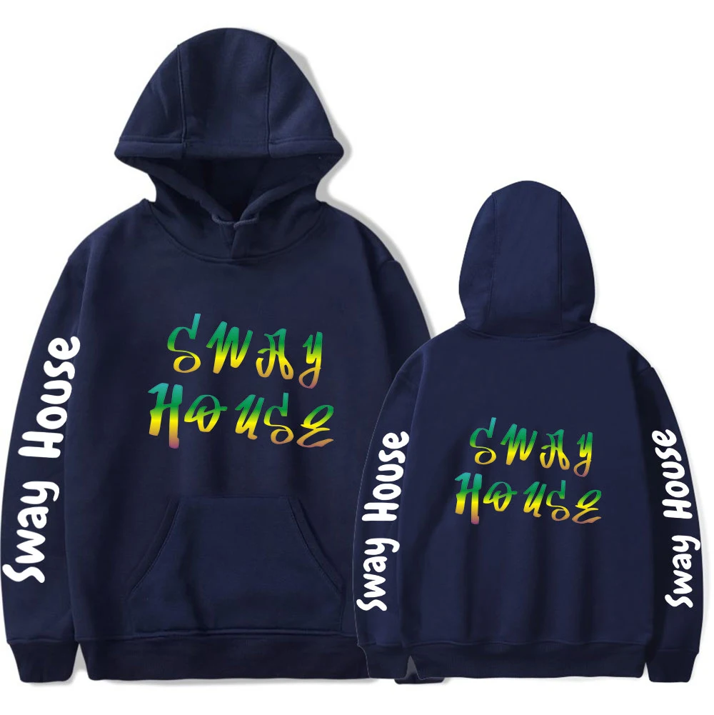 Sway House 2D Broke Again 2020 New Harajuku Printed Fashion Hoodies Sweatshirt Casual Women/men | Мужская одежда