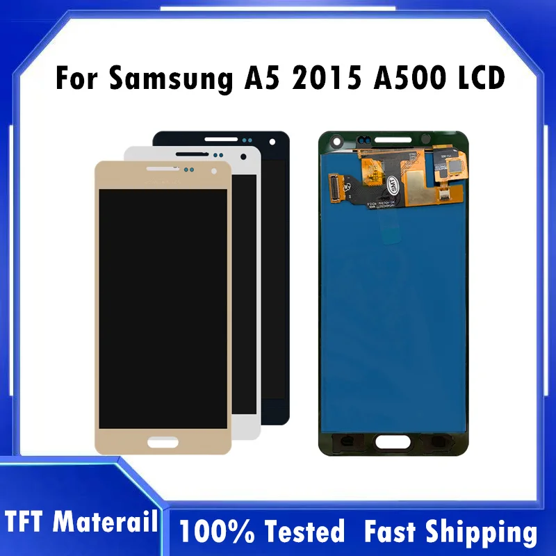 

Сменный ЖК-дисплей с сенсорным экраном и дигитайзером в сборе для Samsung Galaxy A5 2015 A500 A500F A500M