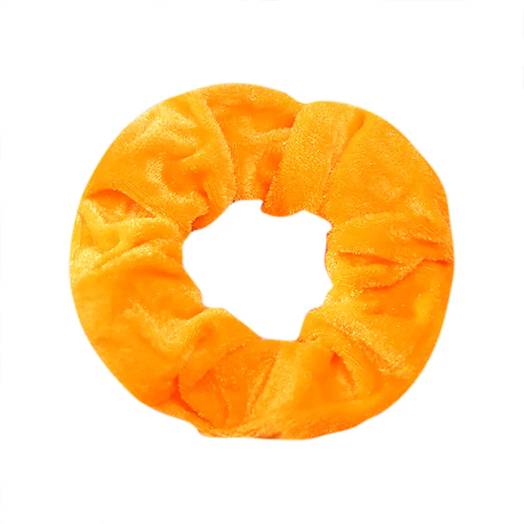 1 шт. Velluto Scrunchies Fasce Accessori Per Capelli Donne Ragazze Capelli Elastici Cravatta In Gomma anello corda per cape