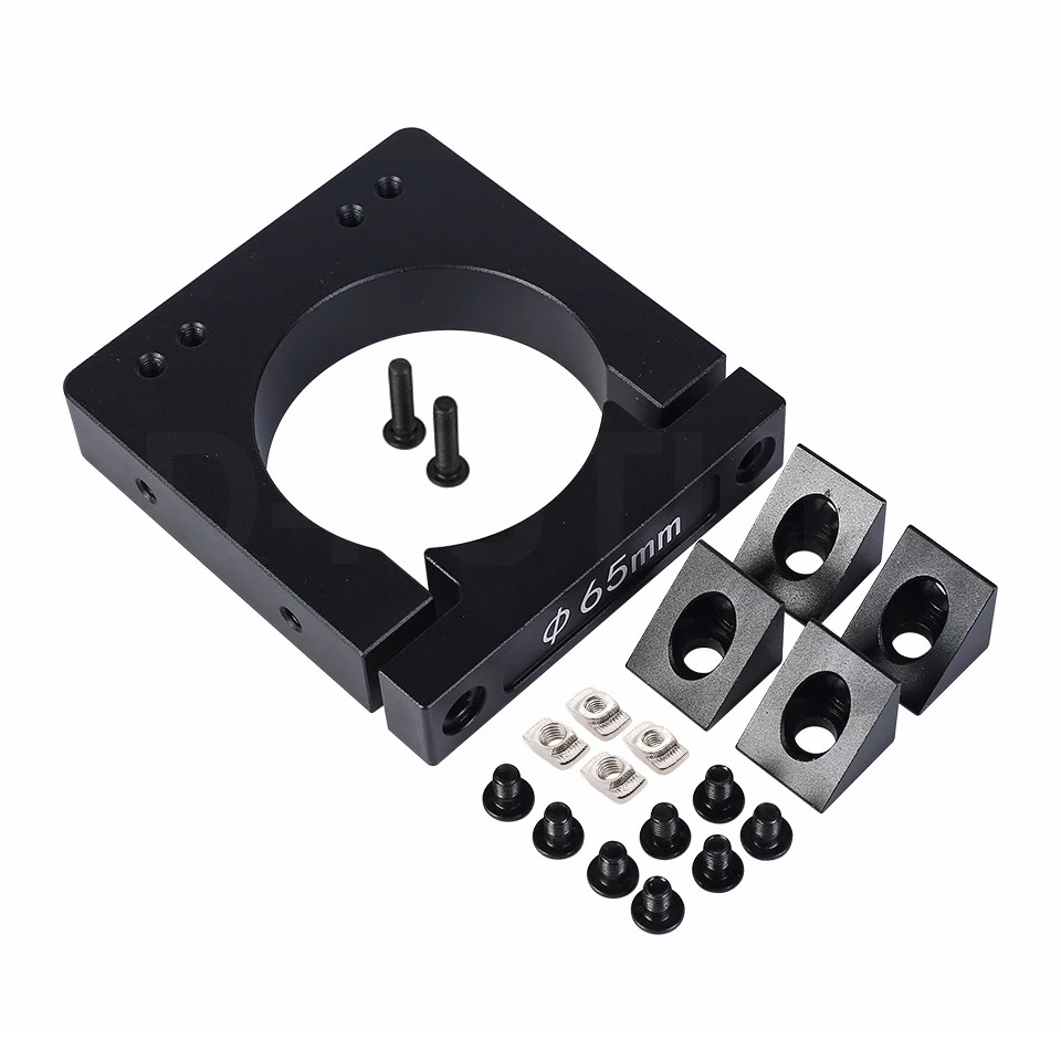 Диаметр 65 мм алюминиевый Комплект для крепления шпинделя фрезерного станка с ЧПУ