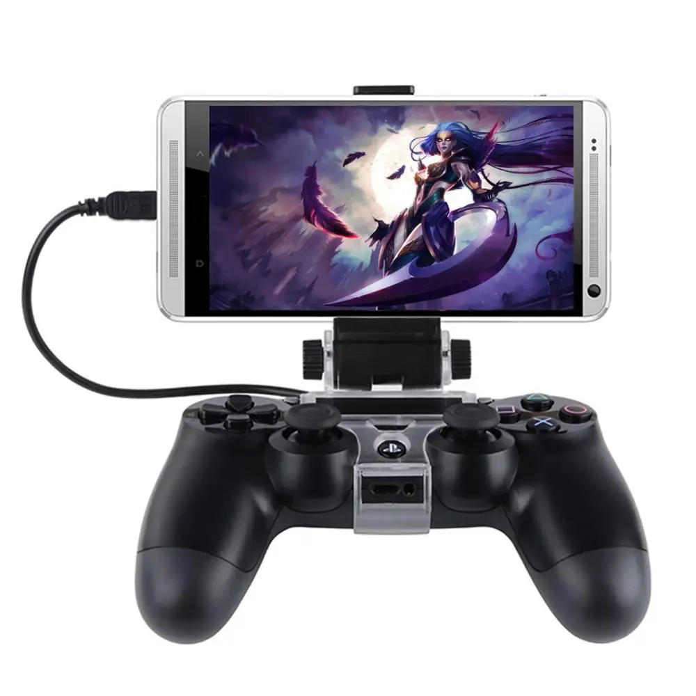 Аксессуары для джойстика PS4 зажим смартфона подставка кронштейн PlayStation 4/Slim/Pro