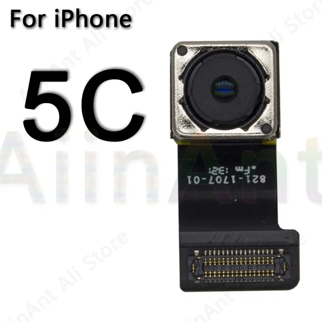 Оригинальная новая задняя камера, задний основной объектив для iphone 5s 5c 5g 6 6 Plus 6S 6S Plus 7 7 Plus 8 8 Plus X xs xr, гибкий кабель, лента - Цвет: 5c