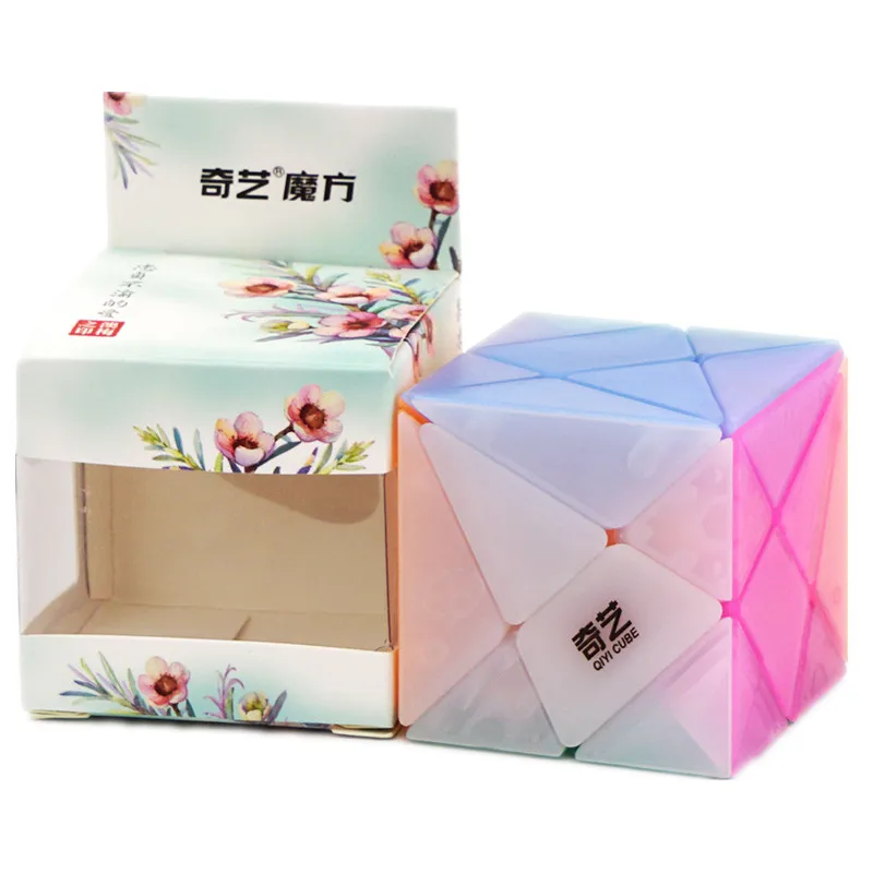 

Qiyi Axis Magic Cube 3x3 Puzzle Cube Early Educational Toy For Children New Cube