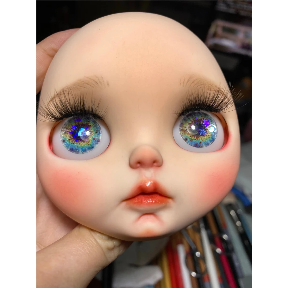 Blyth кукольная лицевая пластина для diy вашего макияжа blyth включая заднюю панель