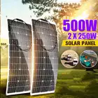 Полугибкая монокристаллическая солнечная панель, 500250 Вт, 18 в