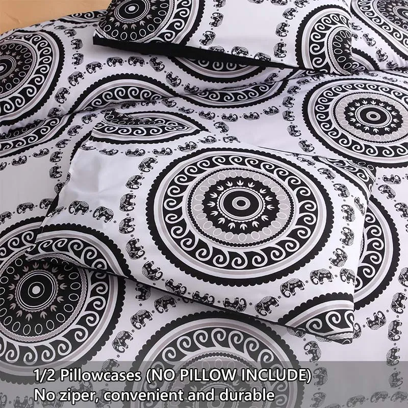 Sisher богемные комплекты постельного белья для взрослых пододеяльник наволочка