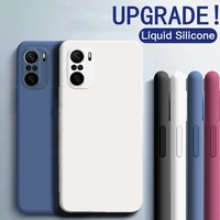 liquid silicone shockproof cover case mi poco x3 f3 m3 phone case for xiaomi redmi note 10 10s 9 9s 8t 8 7 pro 10x 9a 9c k40 k30