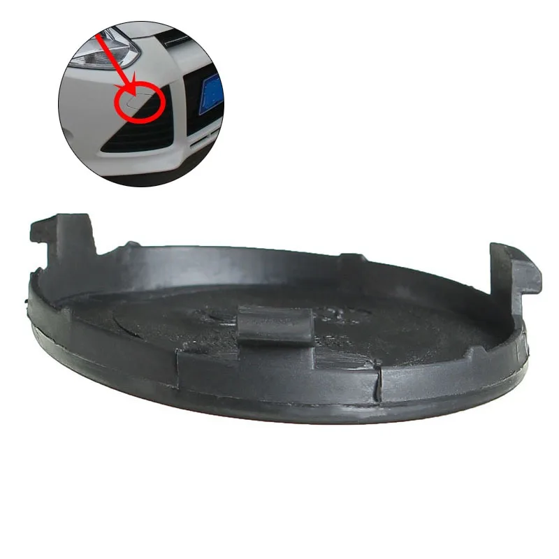Круглый передний бампер буксировочная крышка крючка черный чехол для Ford Focus 2008 2009