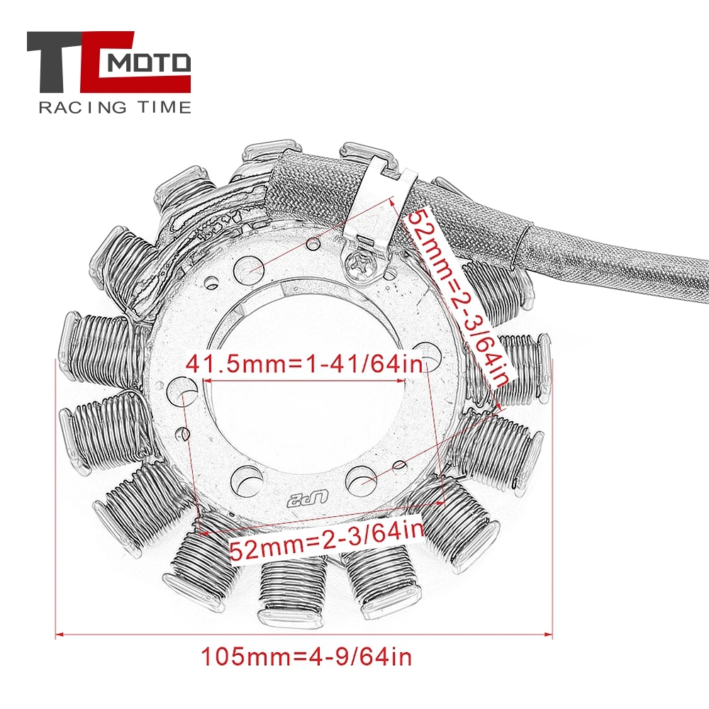 VN 900 катушка статора мотоциклетного генератора для Kawasaki VN900 Vulcan Classic LT 21003-0053 ﻿