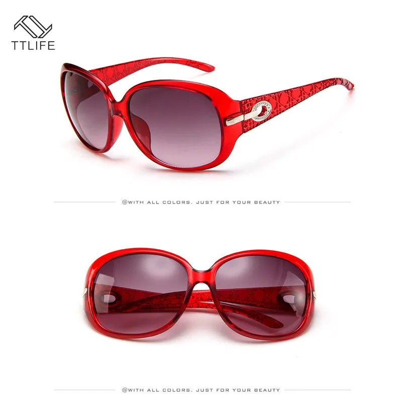 TTLIFE Polarized Sunglasses Women Polaroid Lenses Glasses Brand Designer Classic Vintage Driving | Аксессуары для одежды