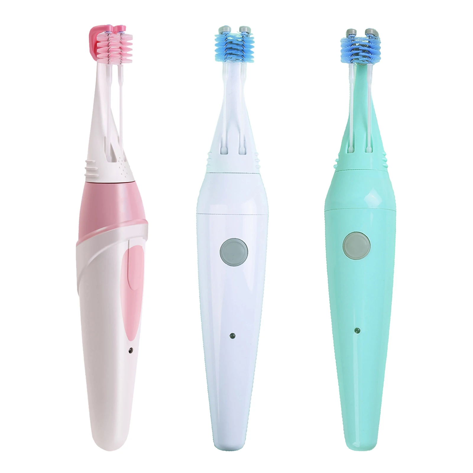 

Умная электрическая зубная щетка, водонепроницаемая двойная вращающаяся щетка с мягкой щетиной