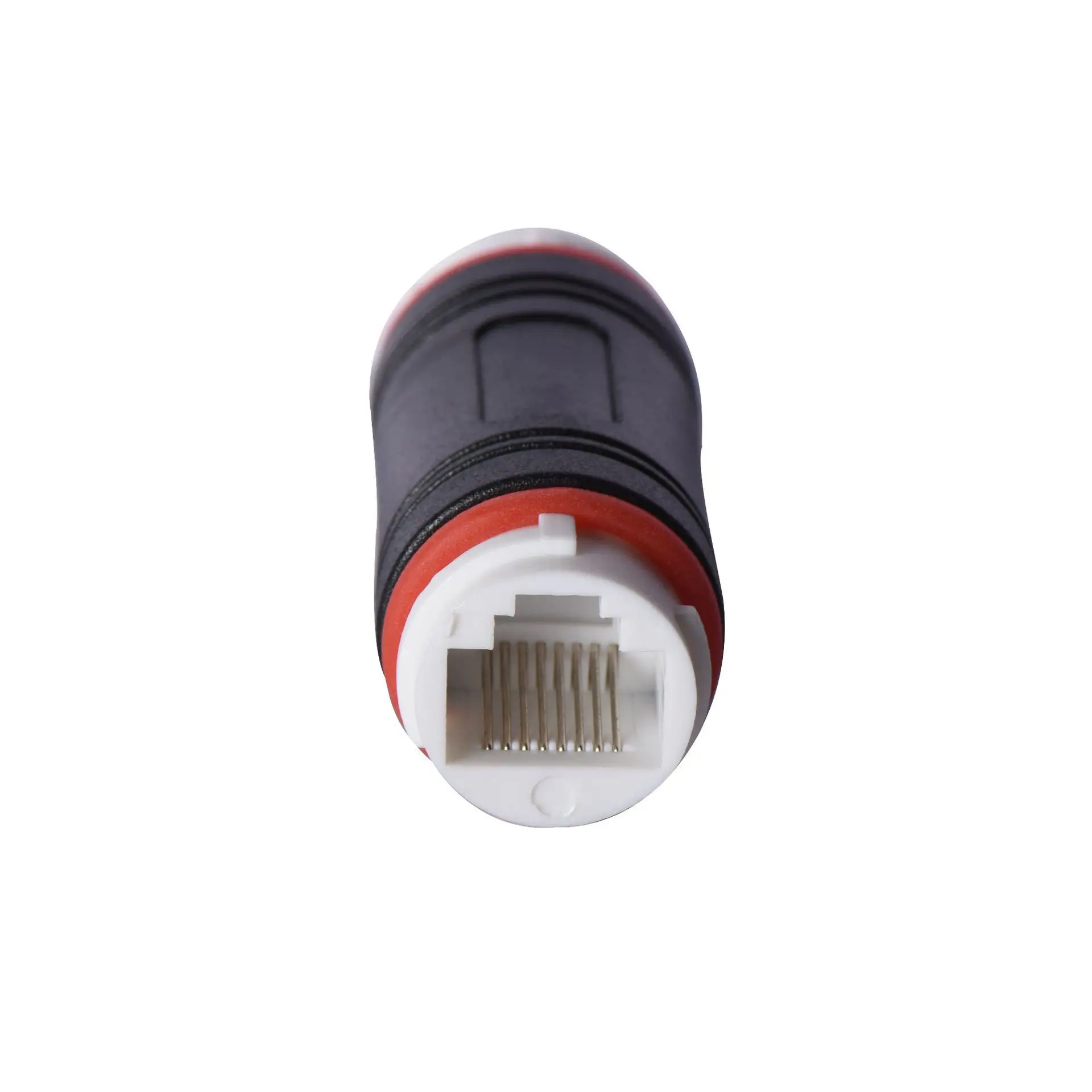 RJ45 водонепроницаемый IP67 Ethernet сетевой кабель Соединитель с двойной головкой