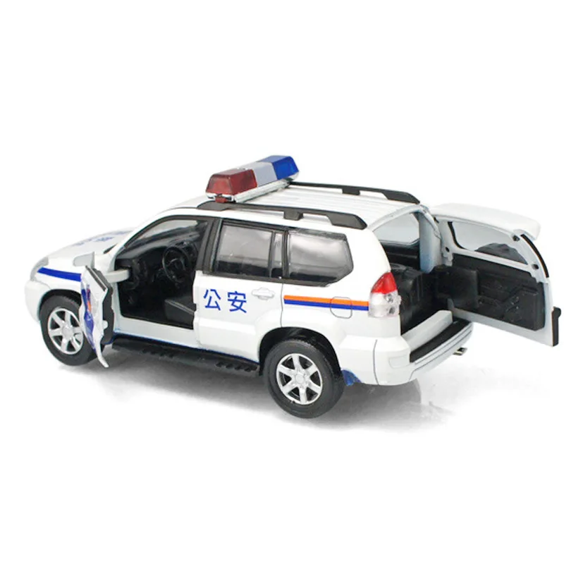 1:32 весы сплав литье под давлением Металл ForPolice модель автомобиля для TOYOTA LAND CRUISER