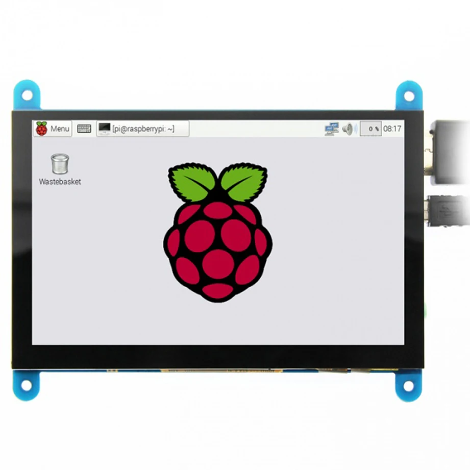 5 &quot800x480 ЖК-HDMI дисплей с В/1A/2A мини-USB источник питания для Raspberry Pi и ПК HDMI вход CPT