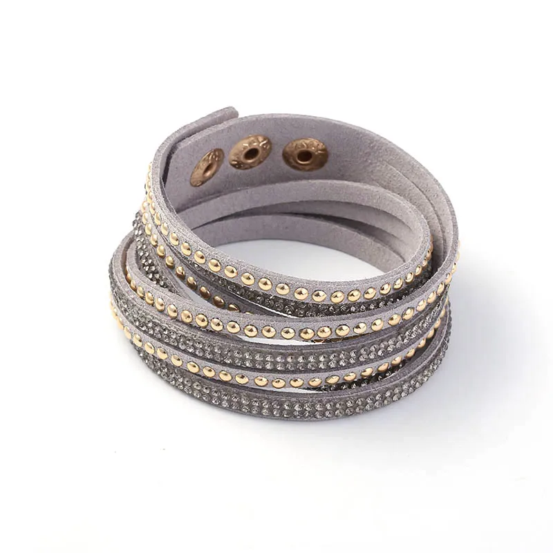 Женский браслет-хипстер MAIKALE браслет из кожи и вельвета