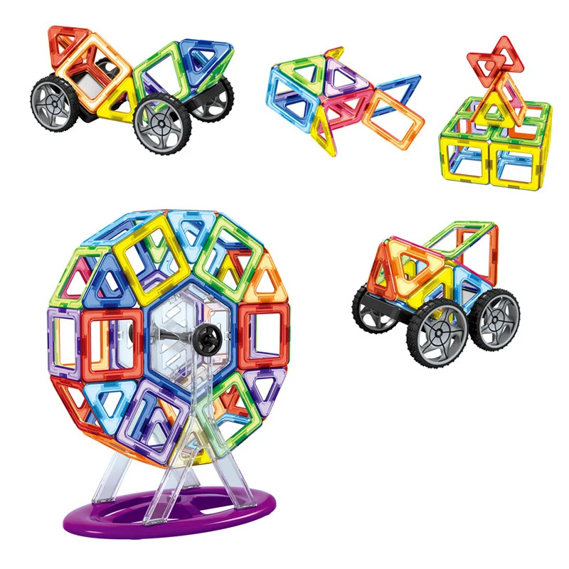Большой размер магнитная игрушка дизайнерский конструктор Инженерная модель
