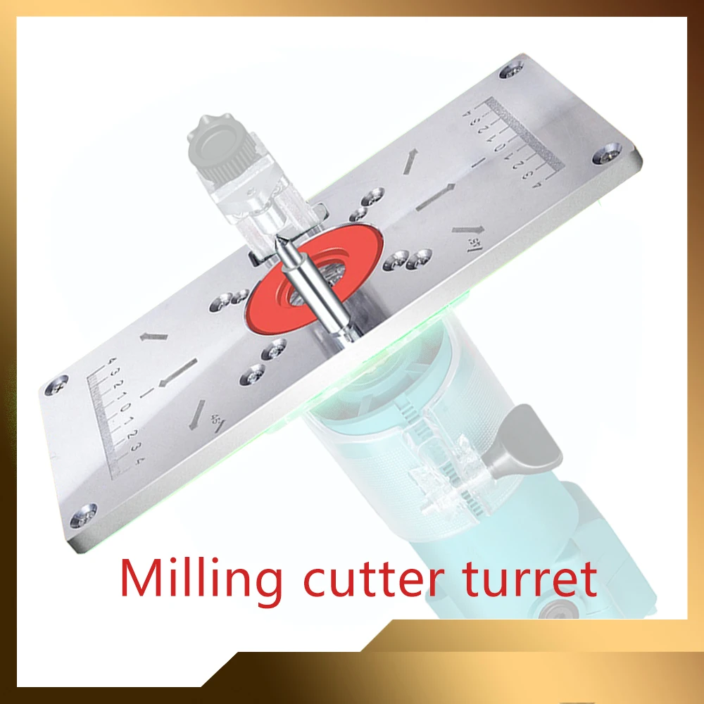 Электрический фрезерный станок из алюминиевого сплава для обработки древесины с