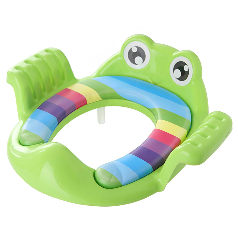 

Cartoon Potty Seat Toilet Training Cushion Travel Smooth Outdoor Animal Shape Plastic Safe Baby Kids Anti-slip Bright Color