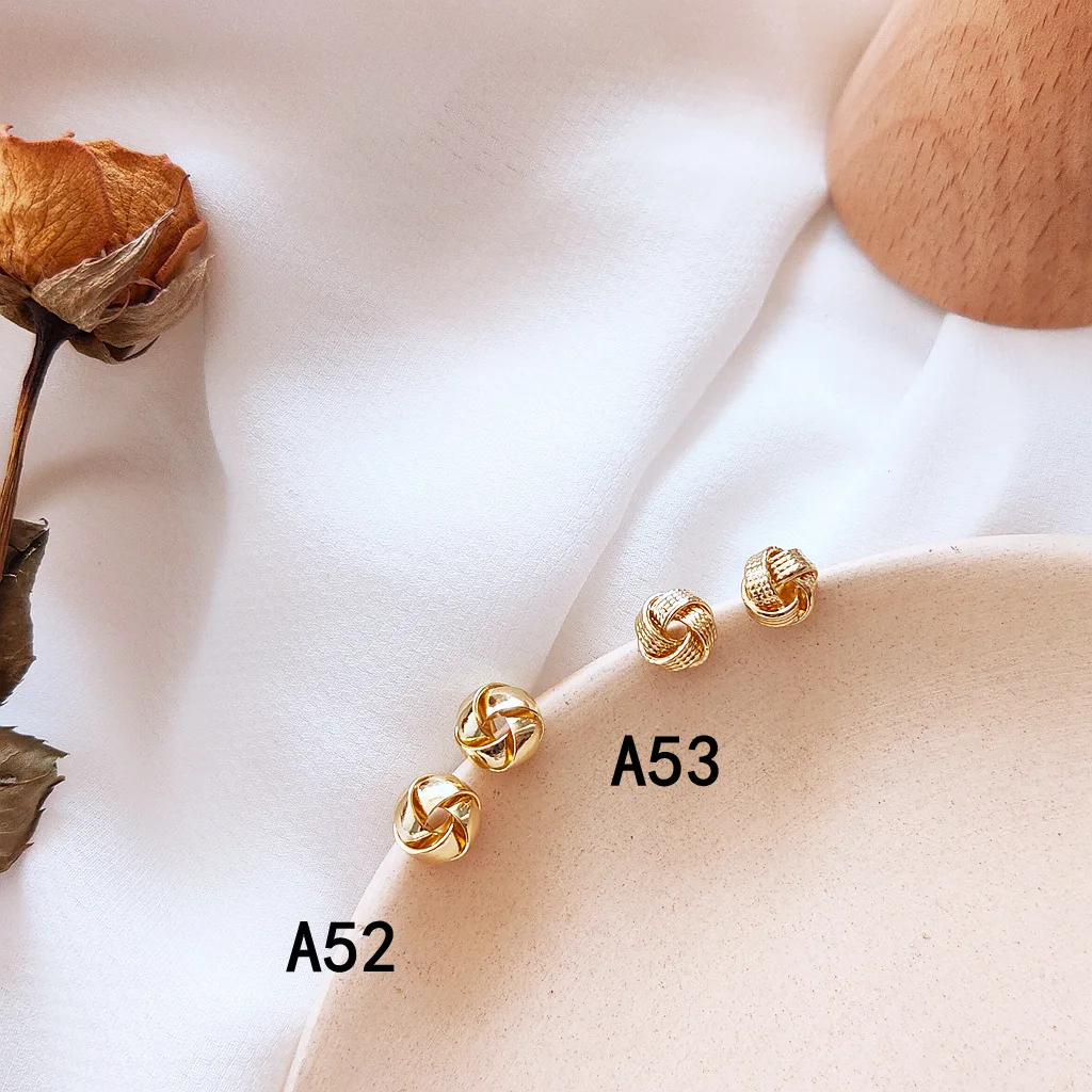 

S925 Silver 14K Real Gold Silver 925 Earring Birthday Gift Set of Earrings Vintage Jewelry Earrings Sailor Moon Accessories