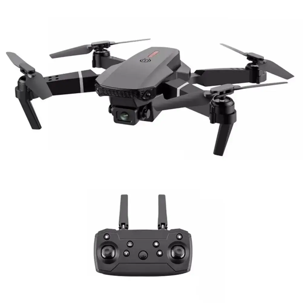 

E88 Drone 4k HD Dual Camera 1080P WiFi FPV Height Oreservation RC Quadcopter Music Zoom Function Dual Camera Switch LED Lights