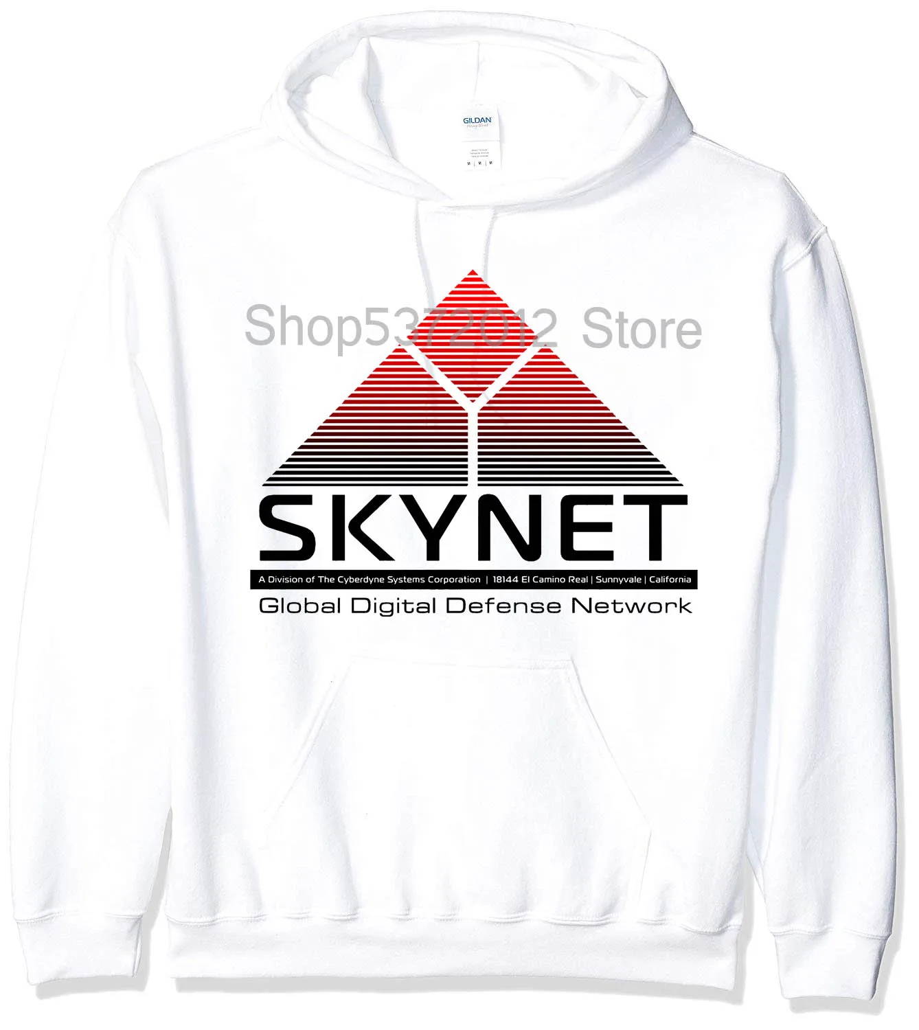 SKYNET cyberdyne Systems Терминатор Логотип кофты с капюшоном на темы фильмов свитер (S 2XL)