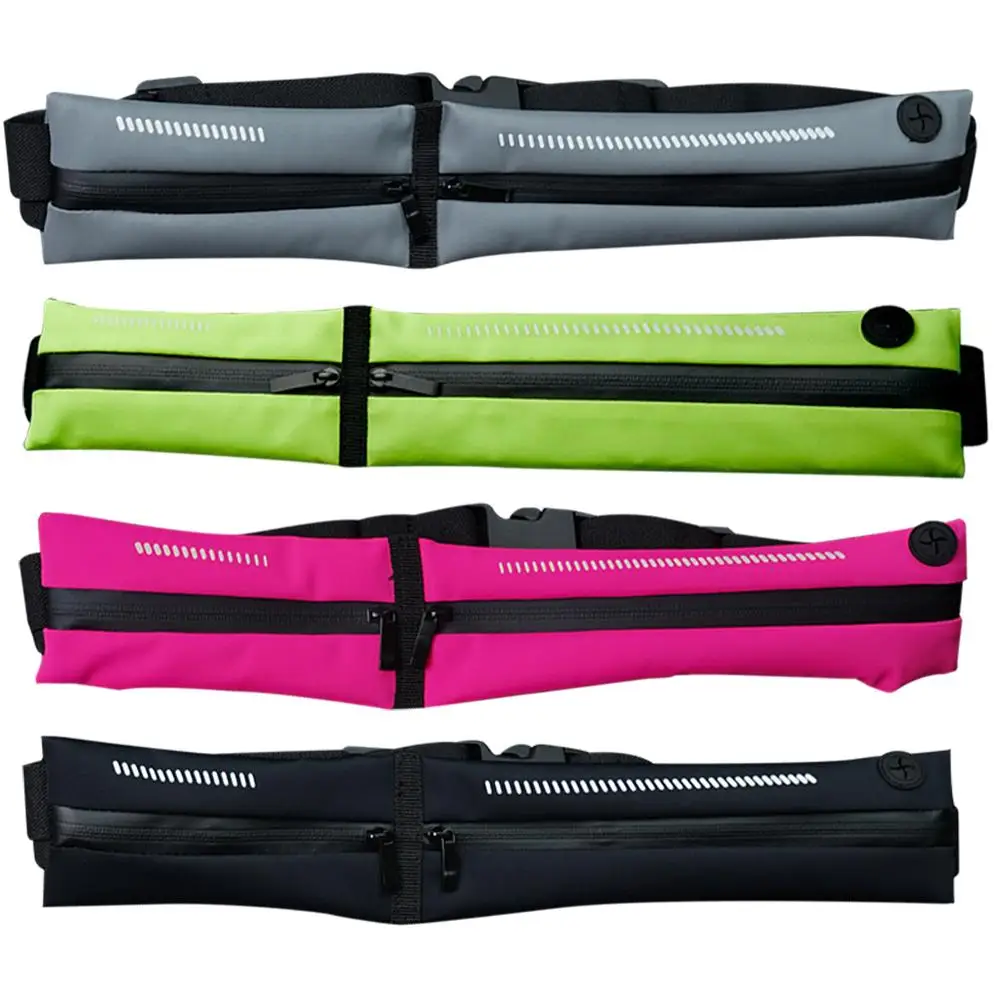 

Hot Sale Waist Belt Bag Wear-resistant Waist Belt Bag Waterproof Running Jogging Cycling Sports Fitness Phone Bag Pouch