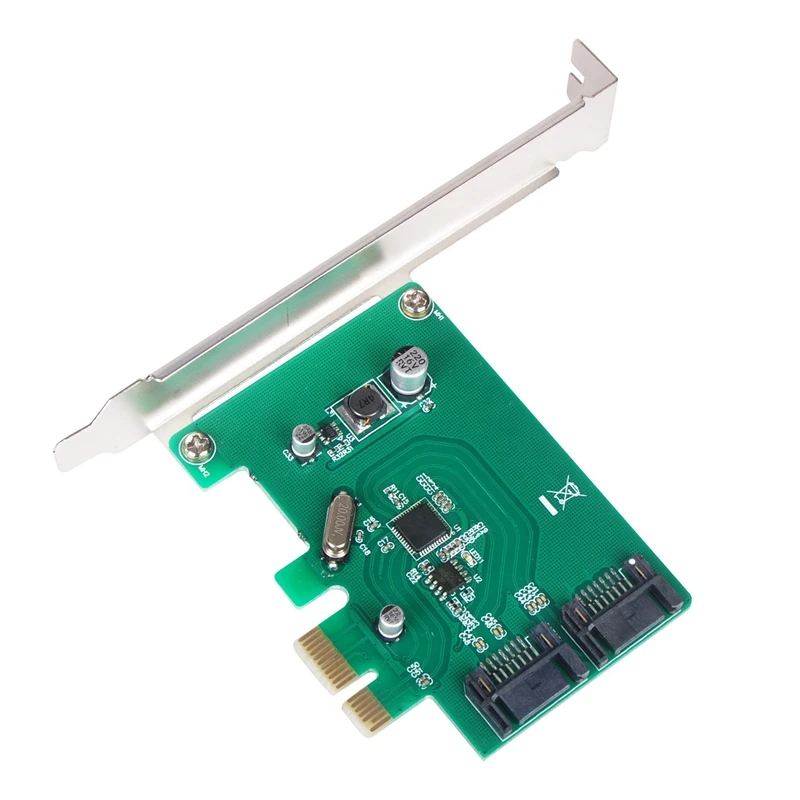 

PCI-E SATA Expansion Card PCI Express to 6G/S SATA3.0 2-Port SATA III Expansion Controller Card Adapter