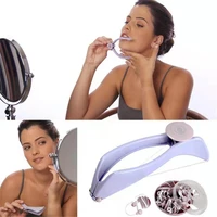 1pc women diy facial hair remover hair spring threading epilator for lip eyebrows smooth removal hair removal cream