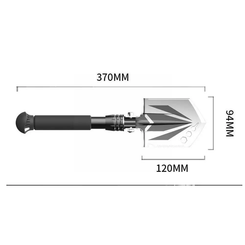 

2021 Outdoor Vehicle Self-defense Tool Multifunctional Shovel Mini Axe Digging Steel Garden Portable Use Folding Spade R9B9