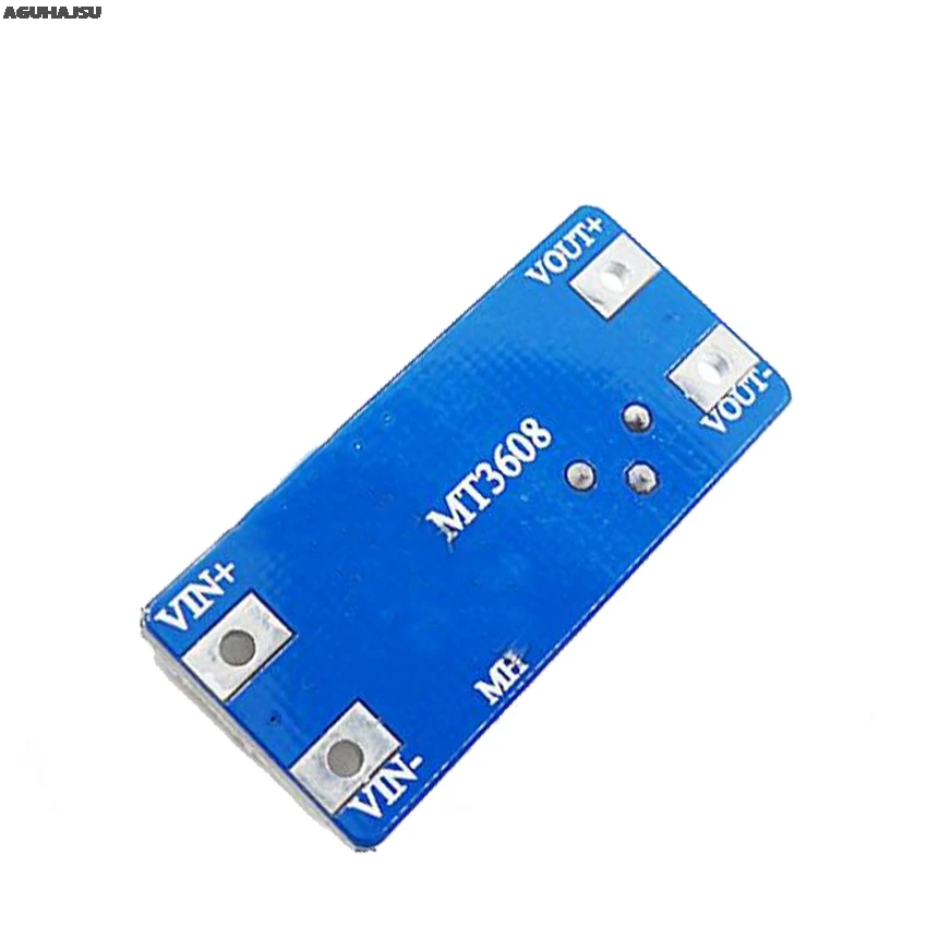 Регулируемый модуль поддержки MT3608 2 А Повышающий Модуль пластины с MICRO USB В 24 до 5 9 в 12 28 в|Интегральные схемы| |