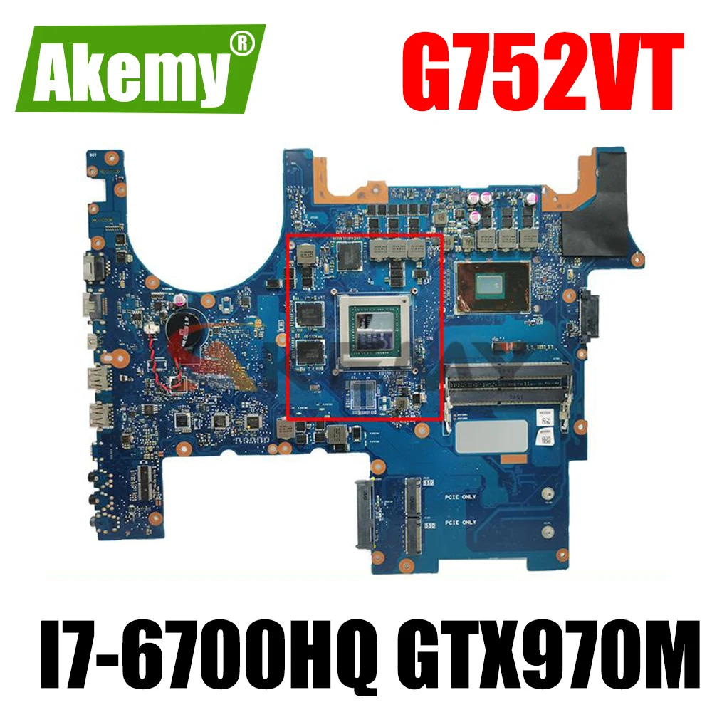 

Оригинальный телефон G752VT, модель G752VT, G752VL, G752V с процессором I7-6700HQ, системная плата ноутбука, протестирована, нормально