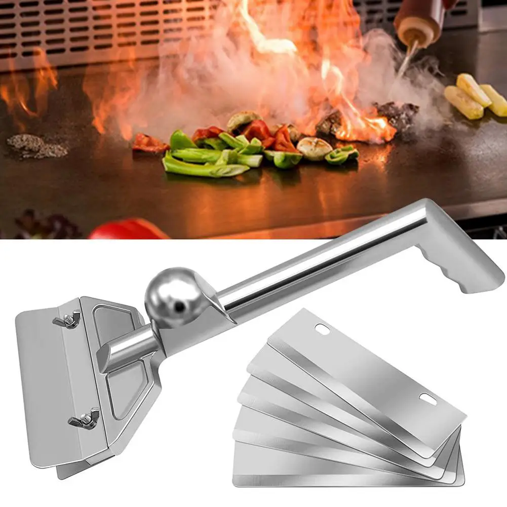 

Сверхмощный внешний телефон, литой алюминиевый коммерческий гриль, скребок с 5 лезвиями и небольшой наклонной кромкой