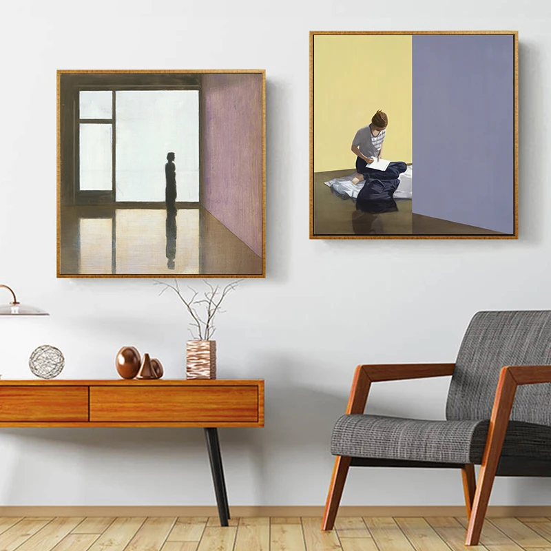 Портрет классическое произведение искусства фото на холсте Печать картина