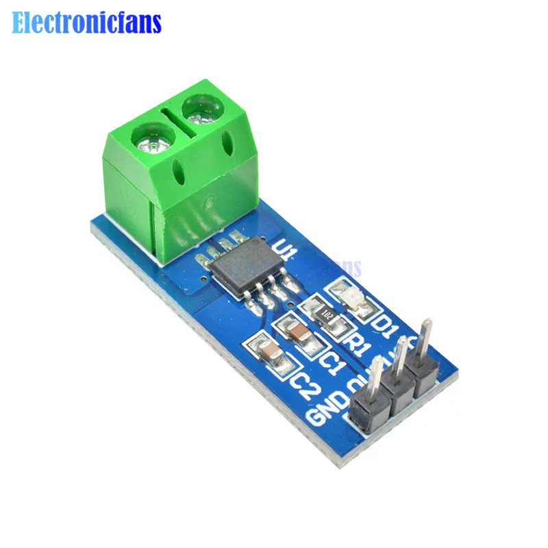 Дизайн 5A Диапазон тока модуль датчика ACS712 модуль для Arduino модуль