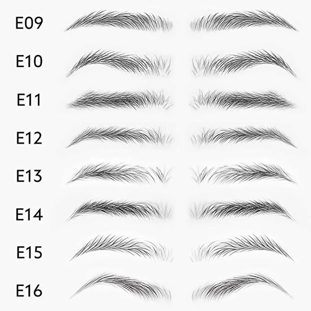

Eyebrow Stickers 3D Imitation Ecological Stickers Embroidered Semi-permanent Stickers Thrush Eyebrow Artifact Stickers Eyeb X7D5