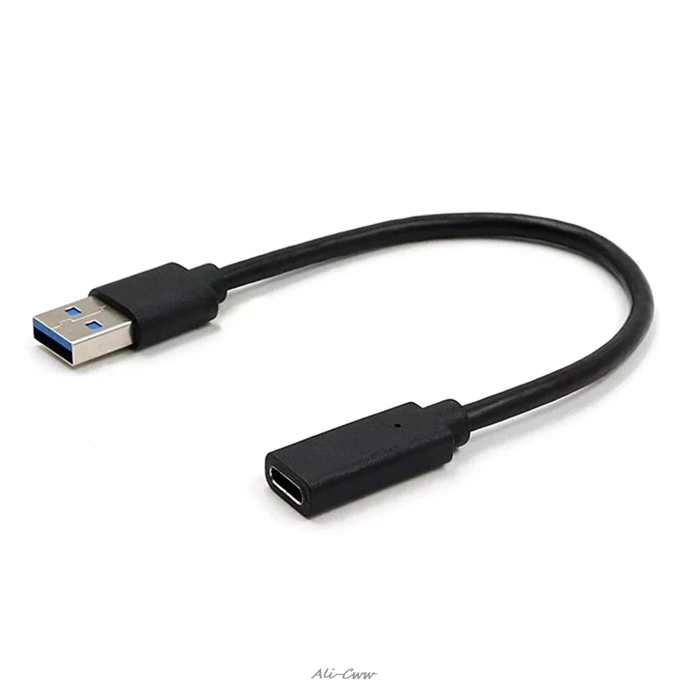 

USB 3.1 Type C Female To USB 3.0 Male Port Adapter Cable USB-C To Type-A Connector Converter For Macbook Android Mobile Phone