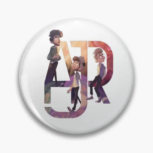 

Ajr искусство мягкая пуговица заколка на лацкан ювелирные изделия Забавный Милый любимый креативный головной убор металлический декор Модн...