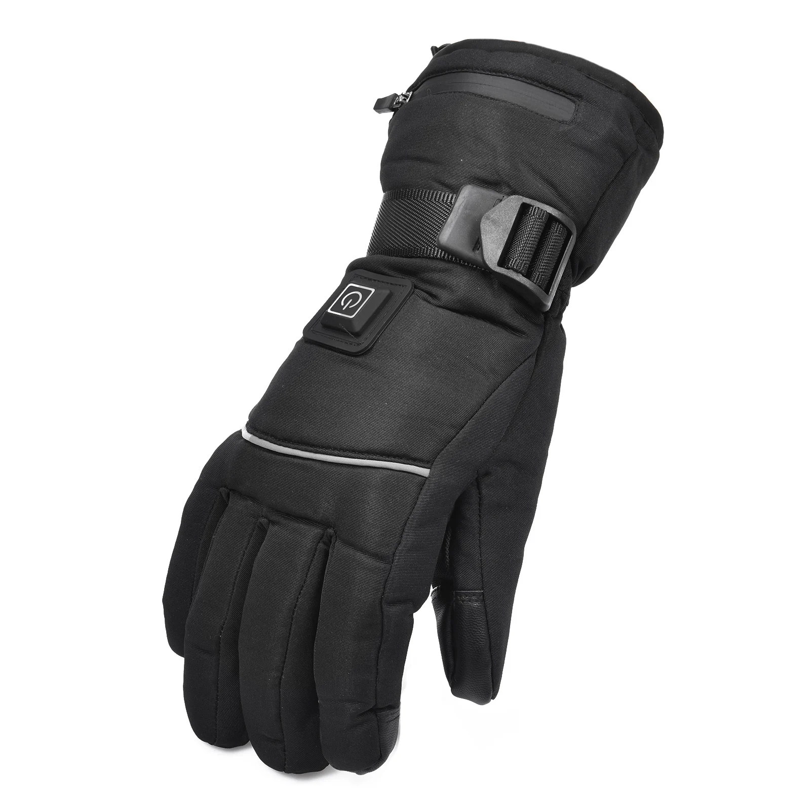 

Motorcycle Electric Heated With 3 Levels 4000mAh Rechargeable Battery Powered Heat Gloves Waterproof Touch Screen Guantes Gloves