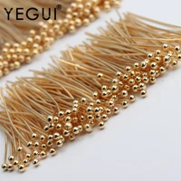 yegui m510jewelry accessories18k gold plated0 3 micronsneedlenickel freecopper metaldiy jewelryjewelry making25glot