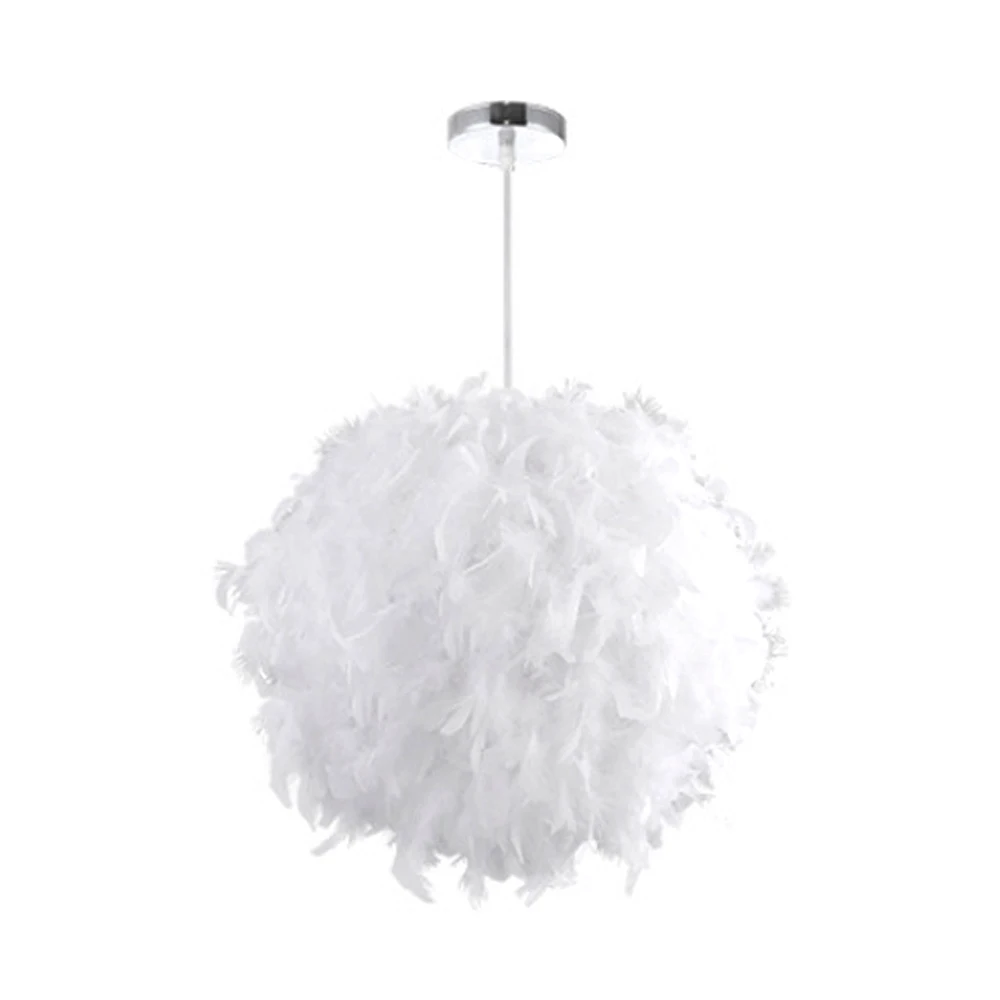 Подвесные светильники с шариками и перьями 5 Вт E27 кухонные подвесные освещение