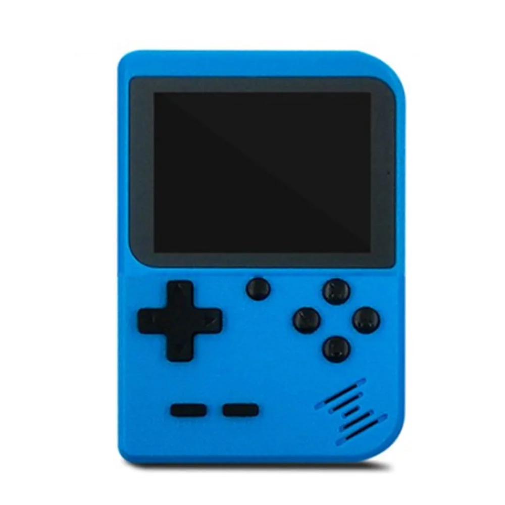 Blue Портативный 8 бит Ретро игровой плеер встроенный 400 игры портативные игровые консоли Классическая портативная игровая приставка в игроков - Цвет: Blue