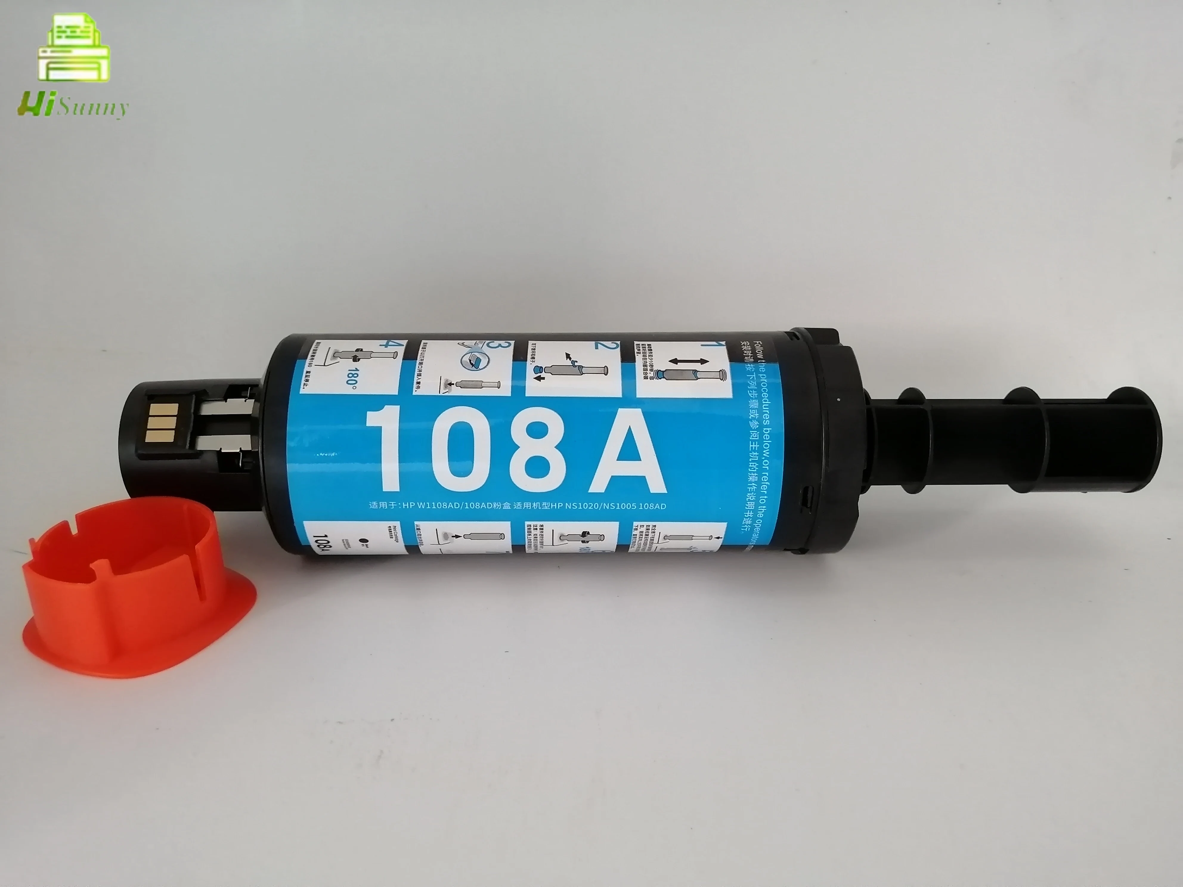 

2pcs Grade A W1108AD 108AD For HP108AD For HP NS1020c 1020w NS1005c 1005w Laser NS Toner Reload Kit 108A
